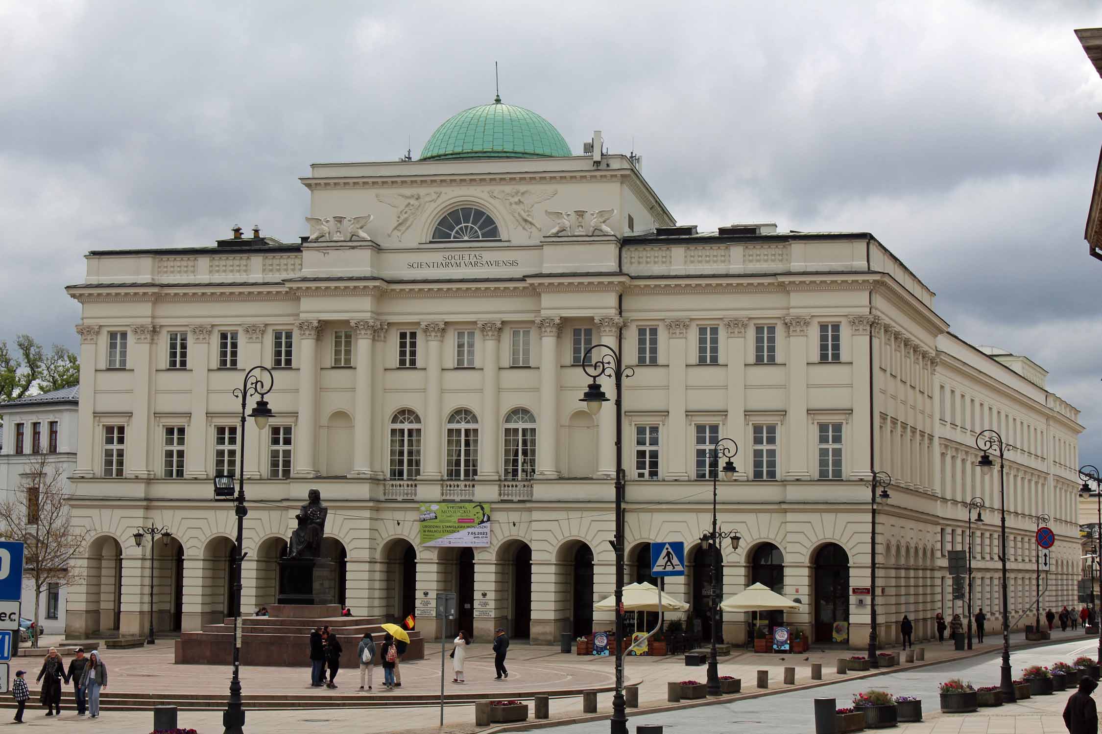 Varsovie, palais Staszic