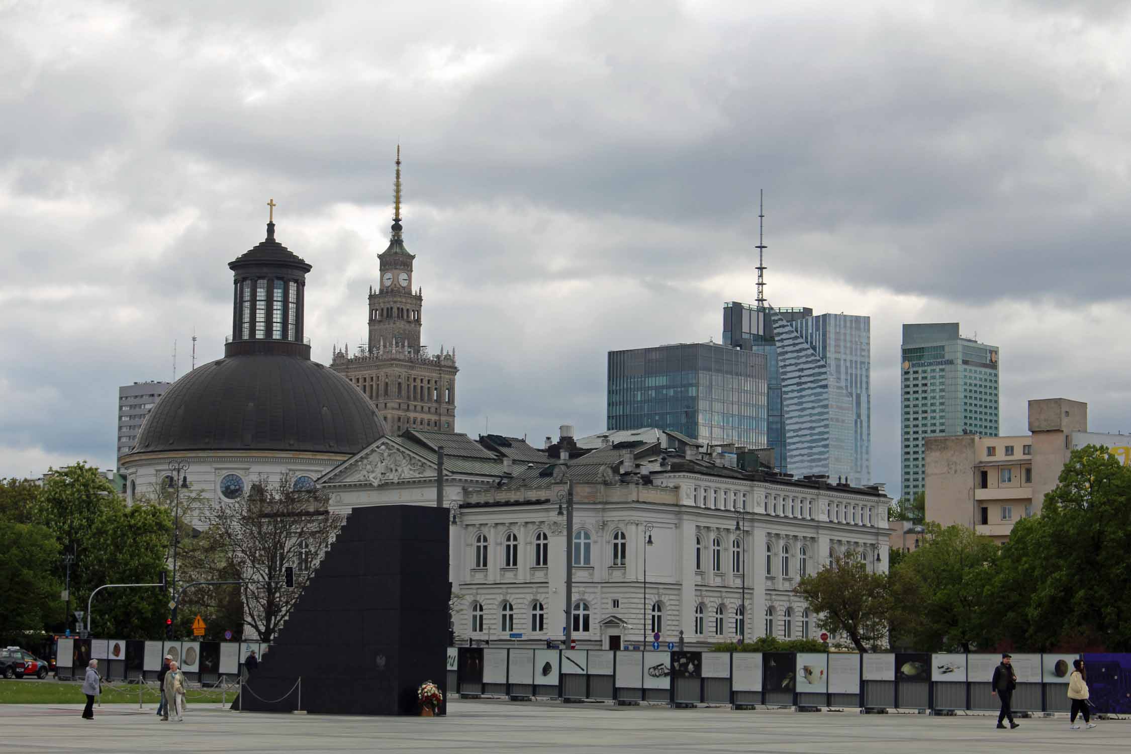 Varsovie, centre moderne, vue