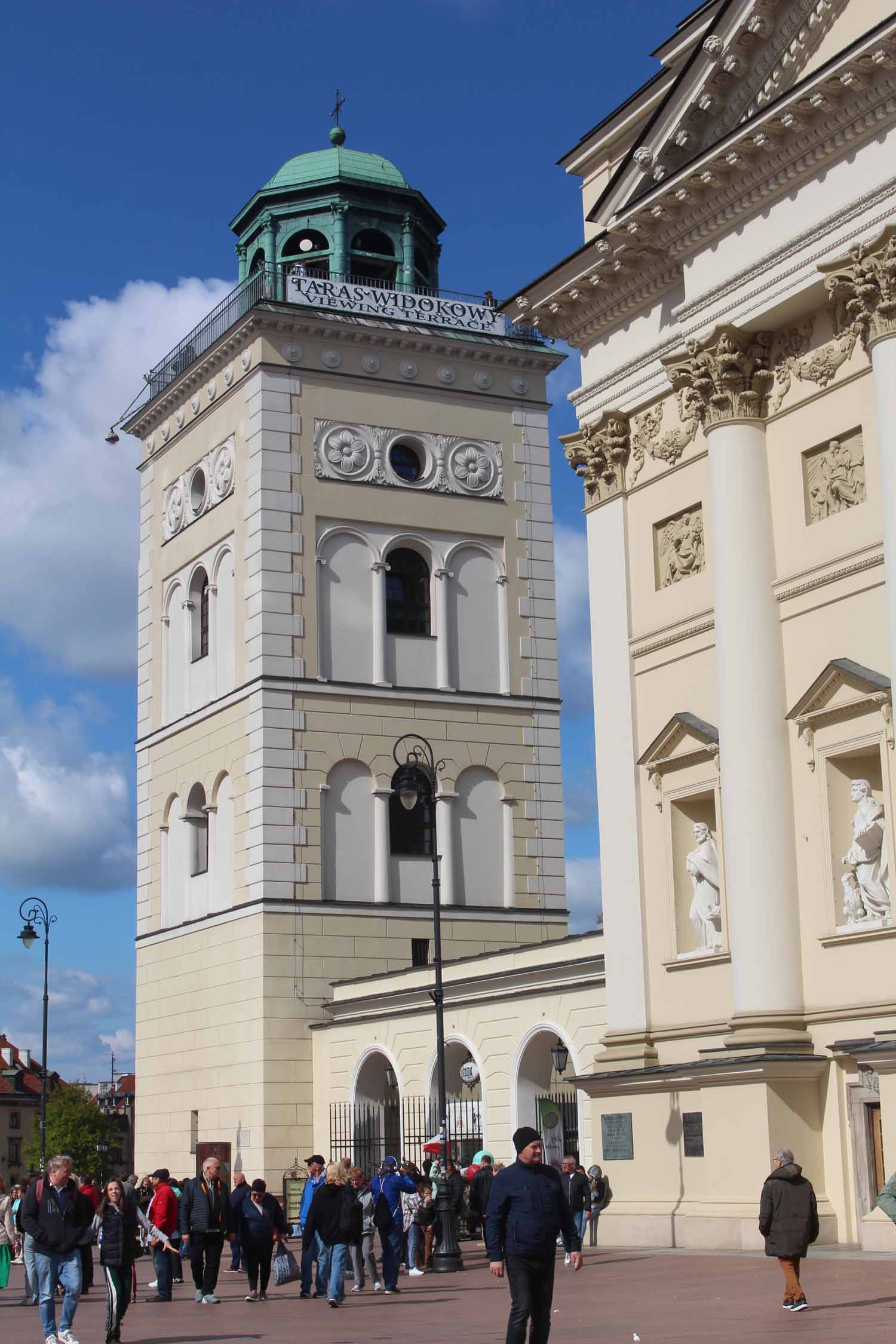 Eglise Sainte-Anne de Varsovie, clocher