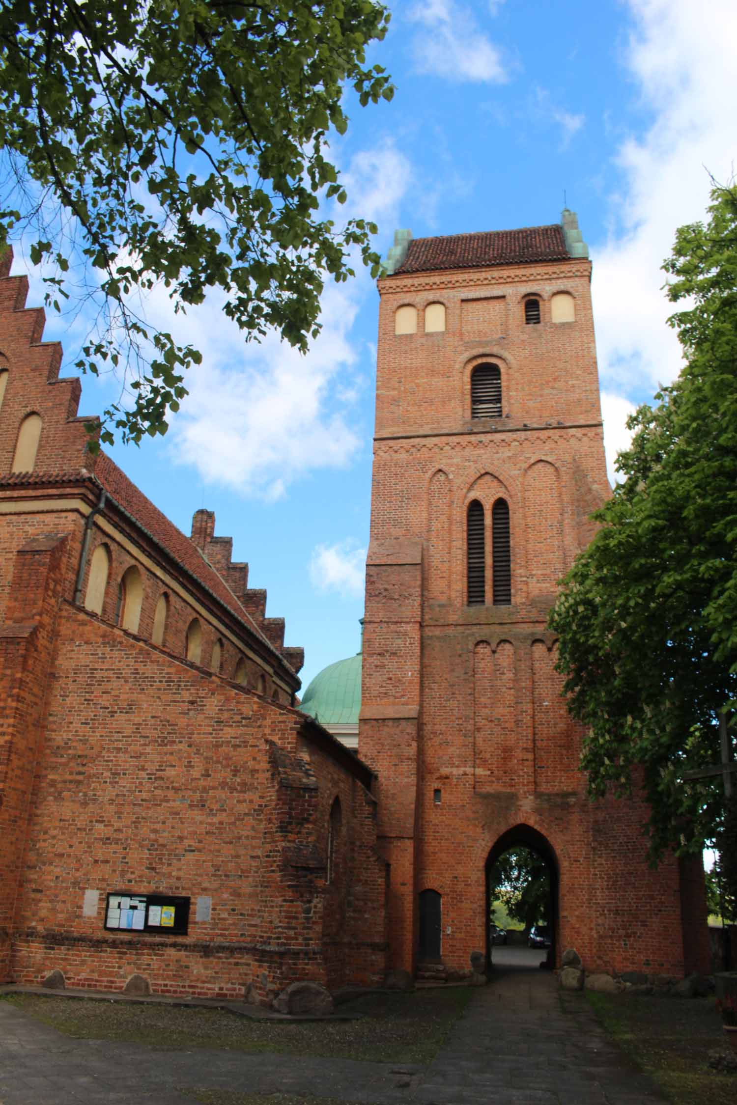 Varsovie, église de la Visitation, clocher