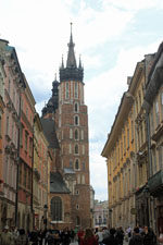 Cracovie, &eacute;glise Notre-Dame, Florianska