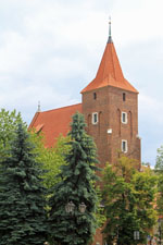 Cracovie, &eacute;glise Sainte-Croix