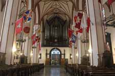 Varsovie, cath&eacute;drale Saint-Jean, int&eacute;rieur