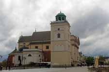 Varsovie, &eacute;glise Sainte-Anne, place Zamkovy