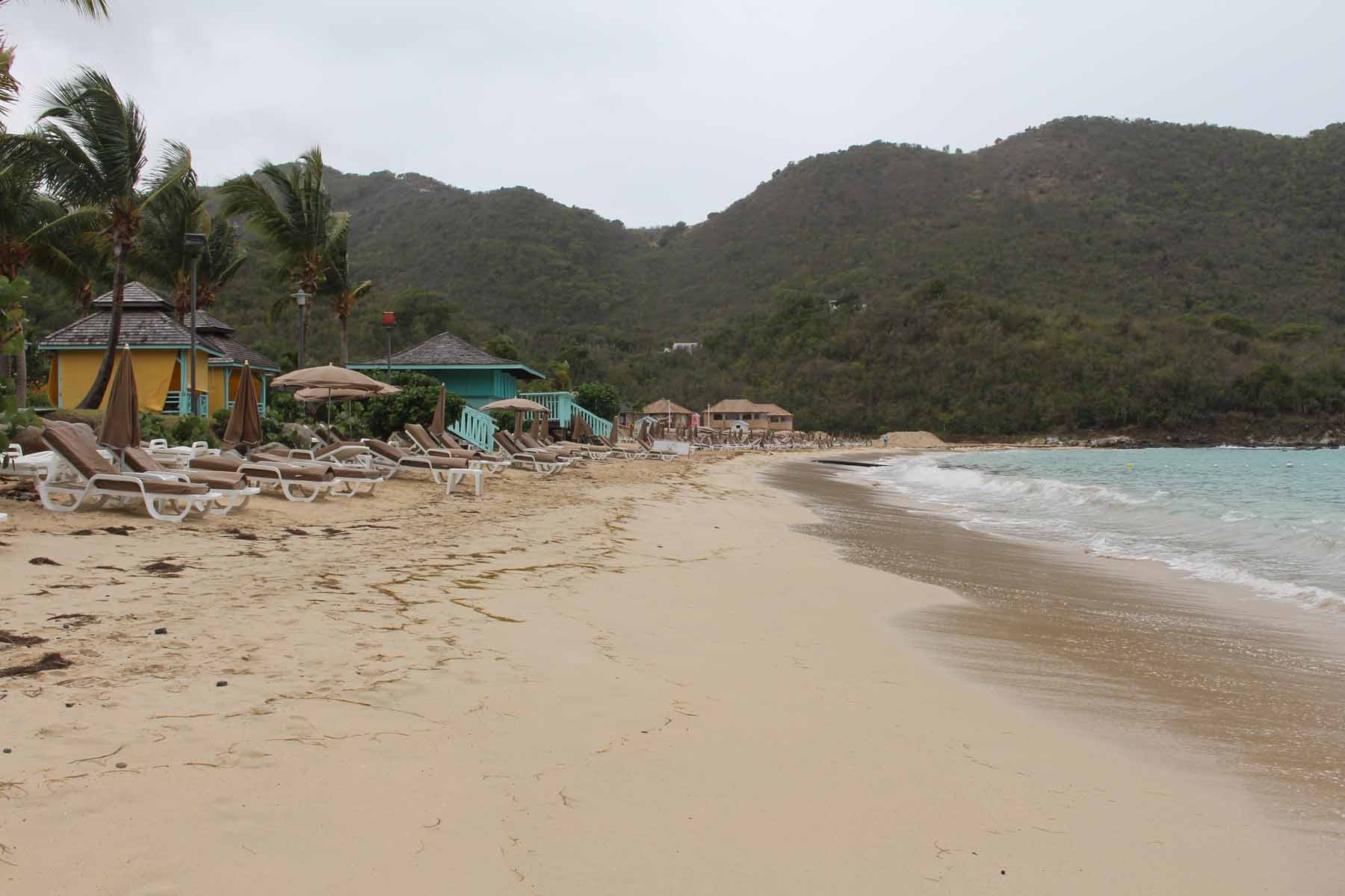 Ile de Saint-Martin, plage Anse Marcel