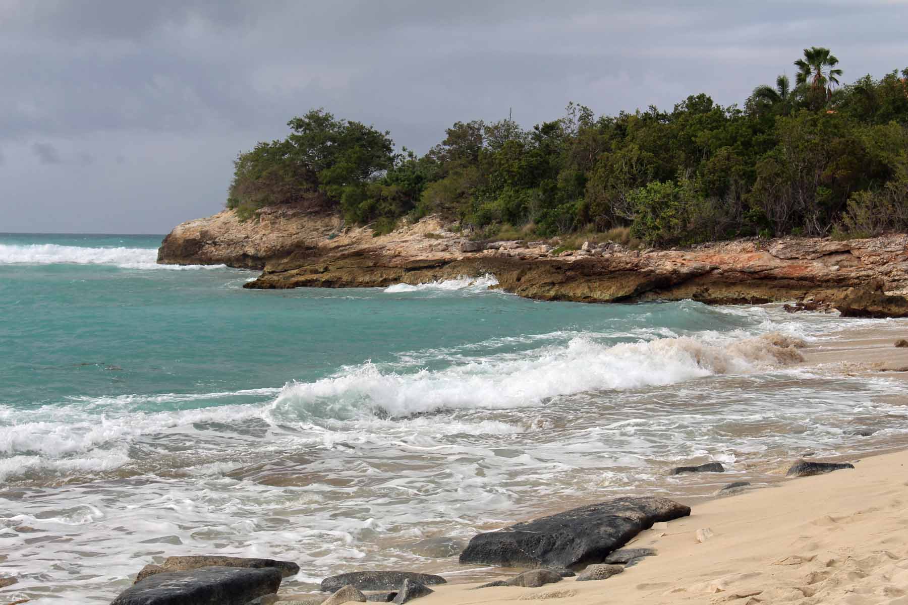 Ile de Saint-Martin, Baie aux Prunes