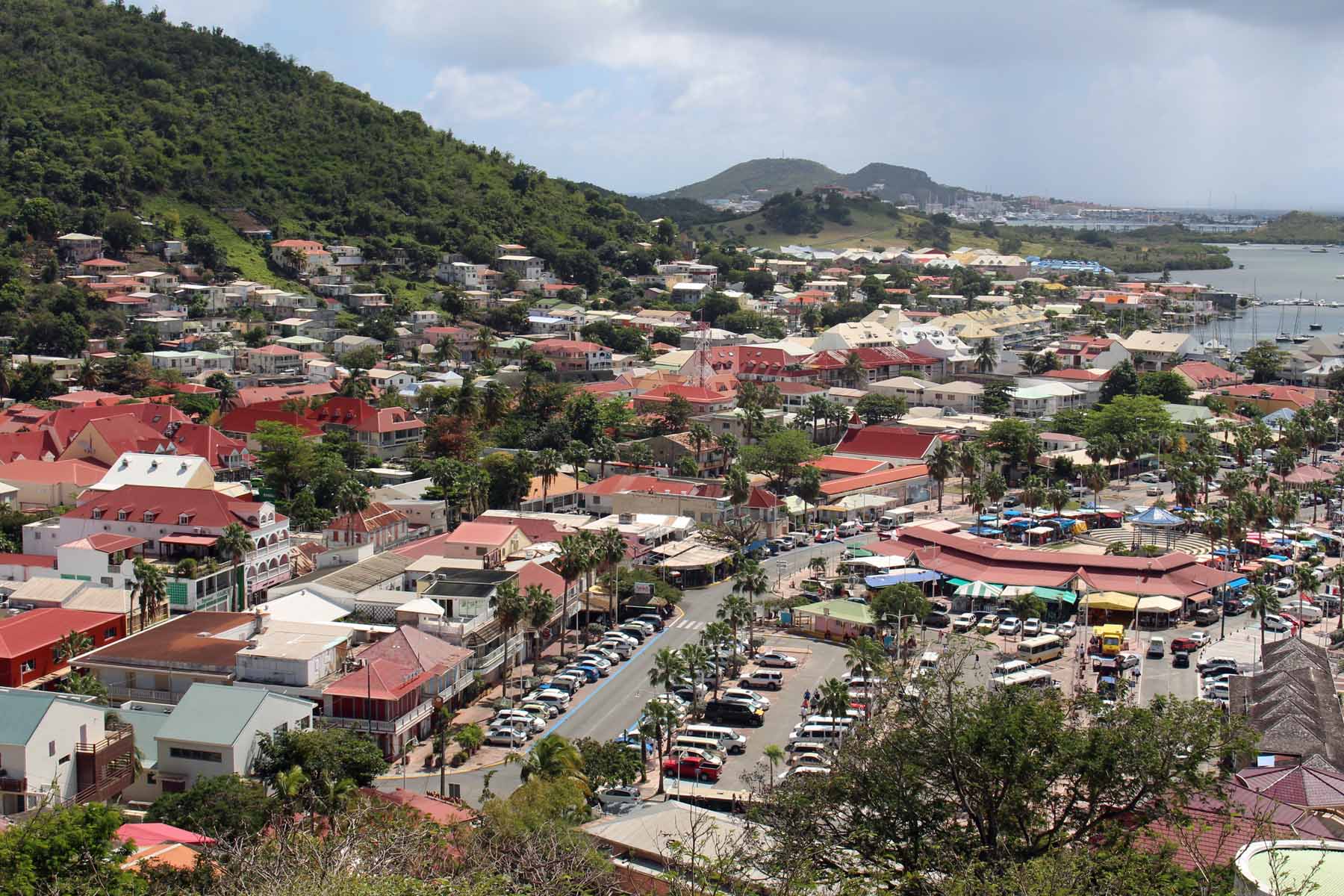 Ile de Saint-Martin, ville de Marigot