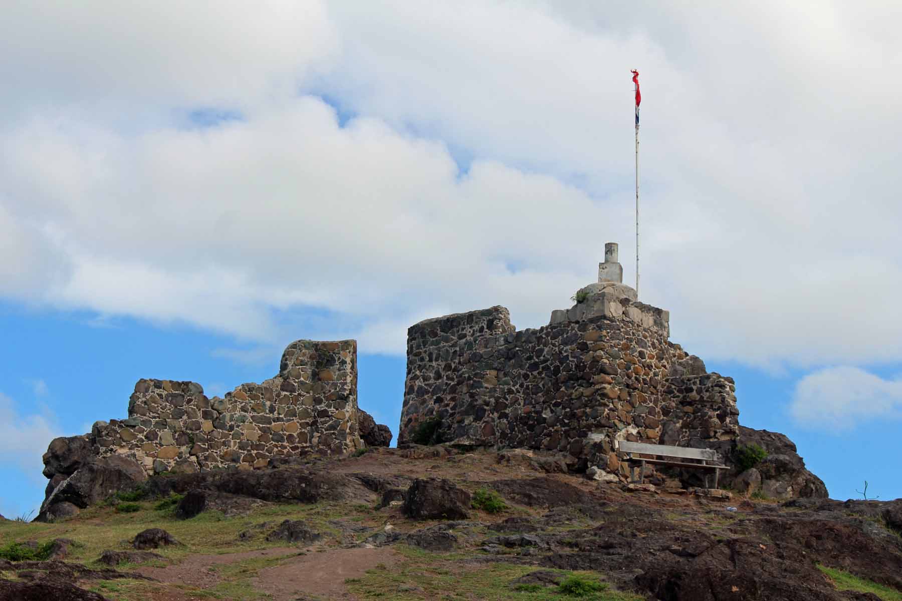 Ile de Saint-Martin, Marigot, Fort Louis