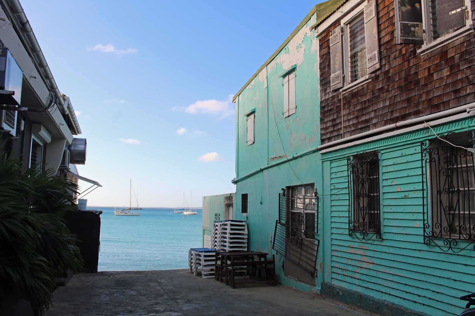 Ile de Saint-Martin, Grand-Case, maison, mer