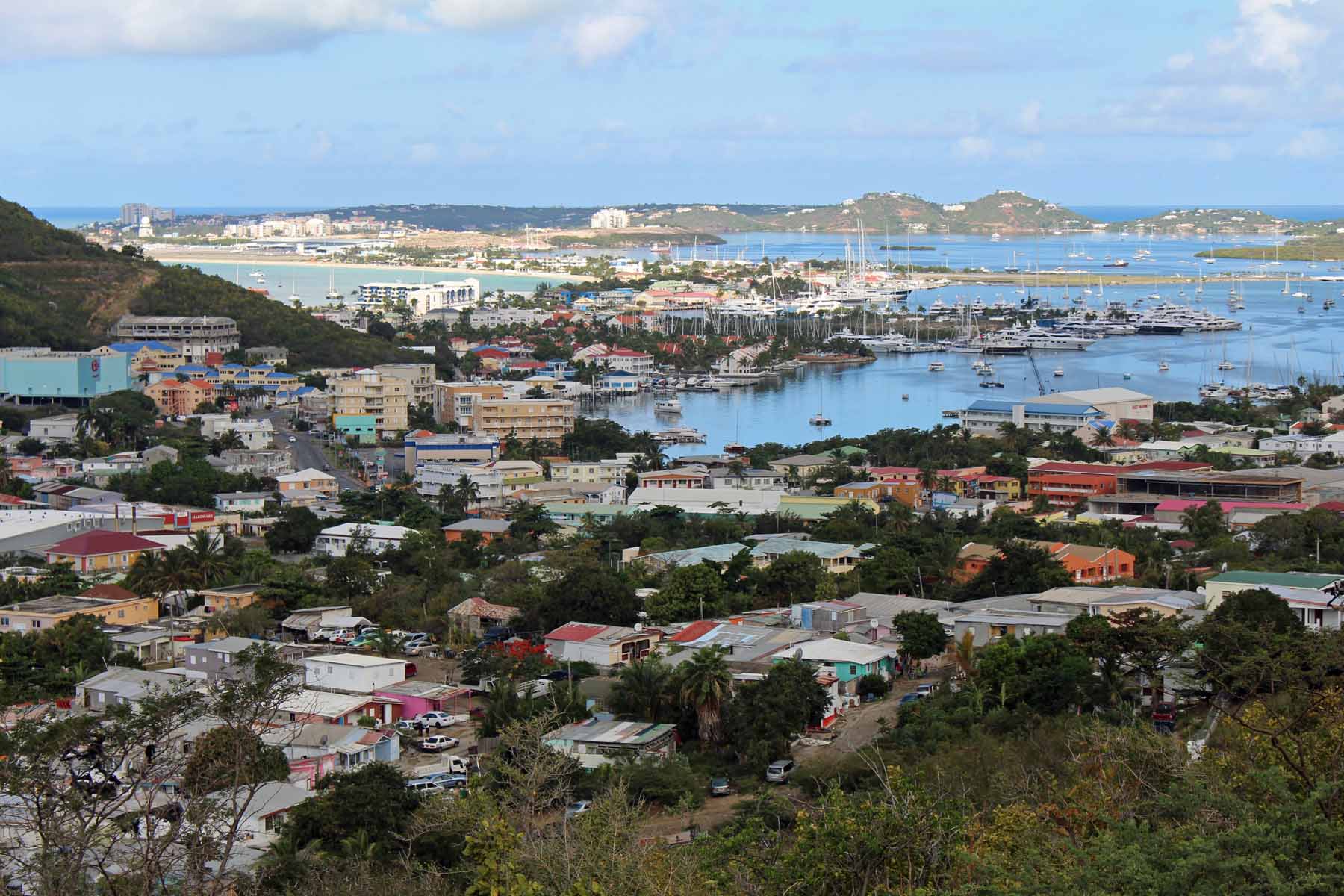 Sint Maarten, paysage