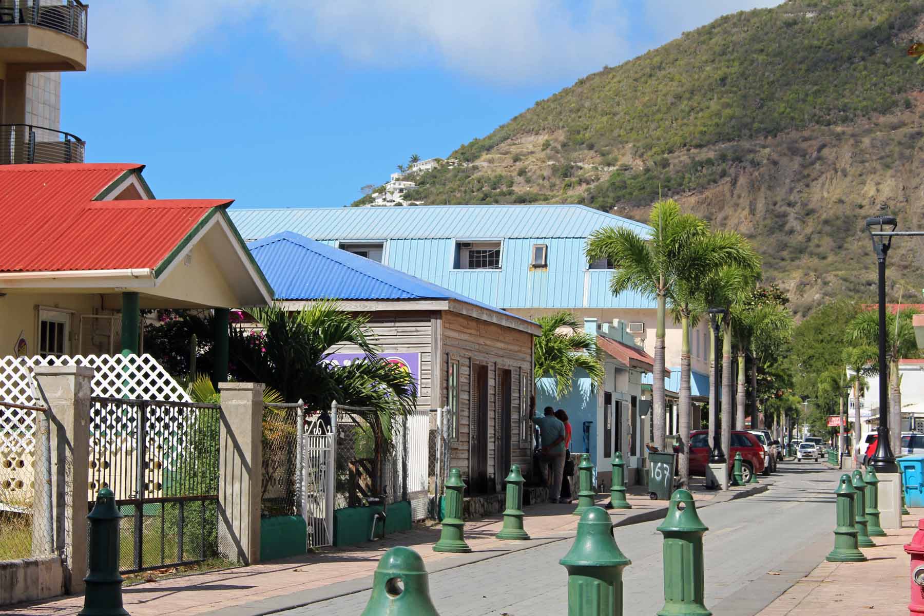 Ile de Saint-Martin, Philipsburg, centre-ville