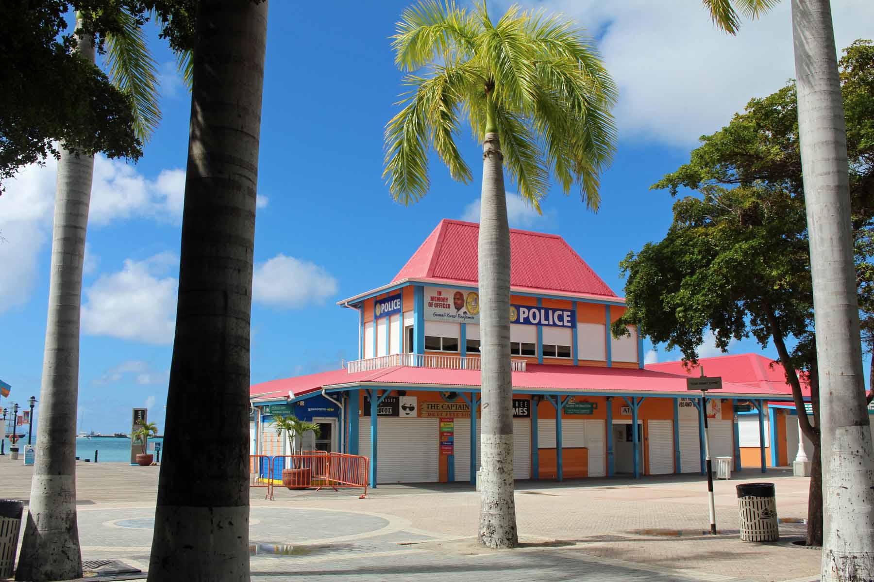 Ile de Saint-Martin, Philipsburg, bâtiment