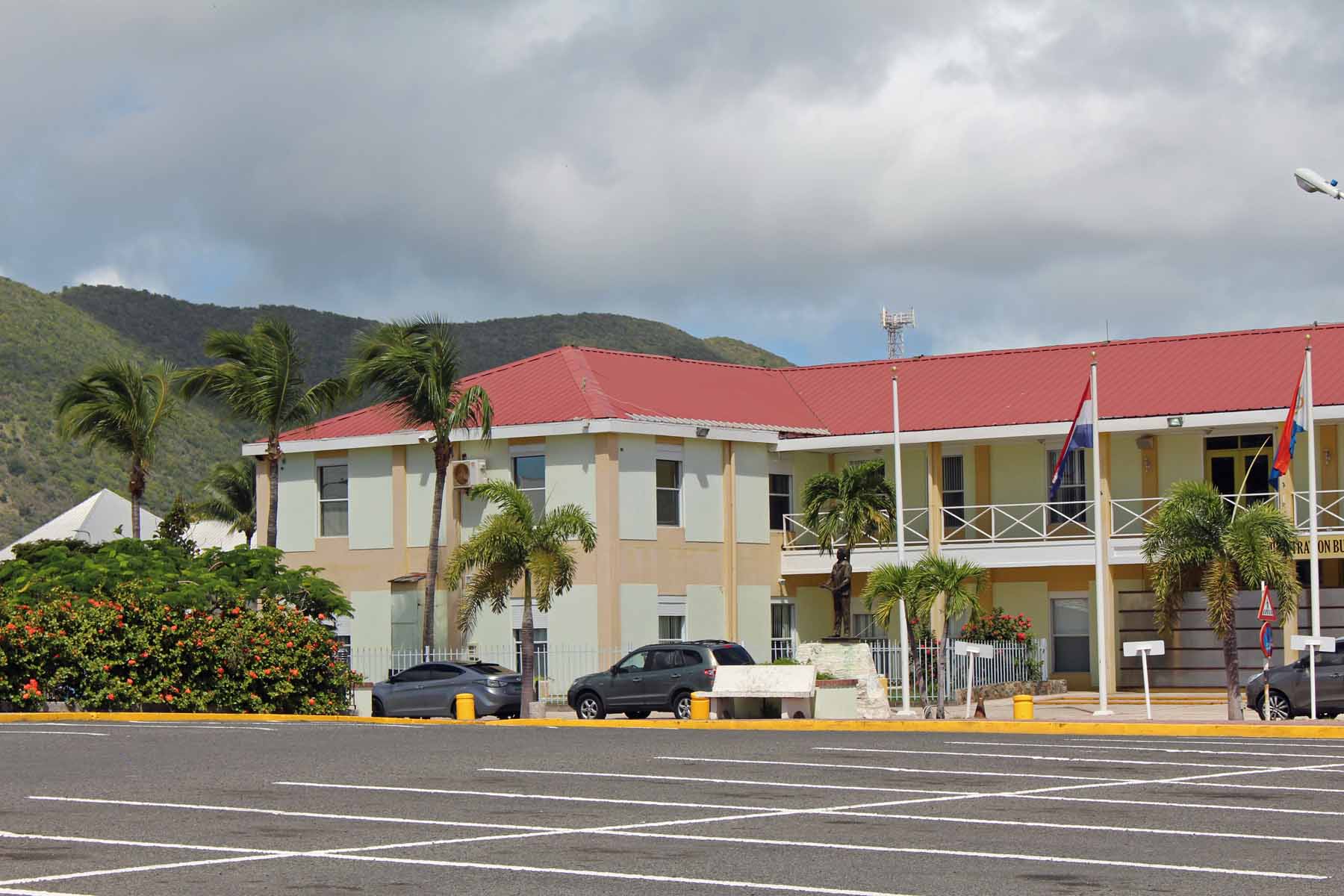 Ile de Saint-Martin, Philipsburg, bâtiment du gouvernement