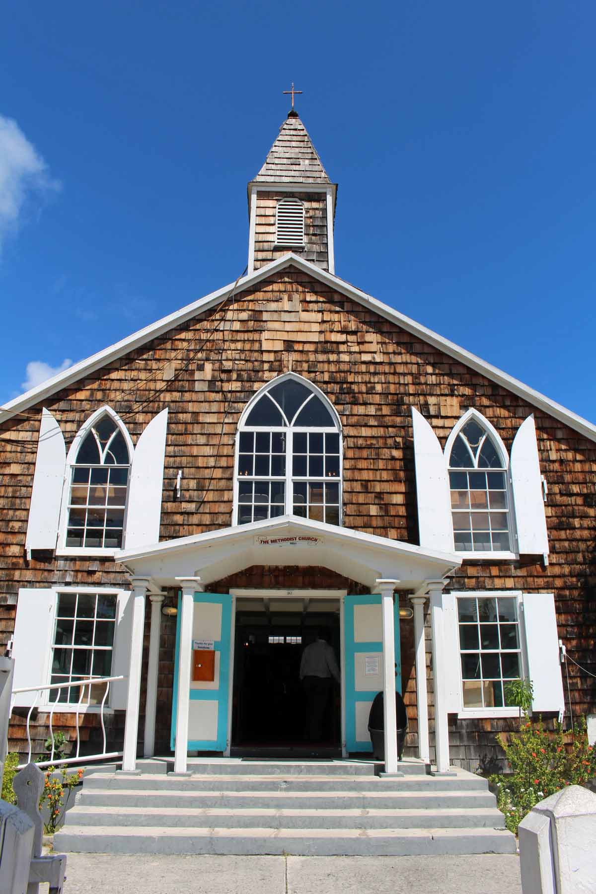 Ile de Saint-Martin, Philipsburg, église méthodiste