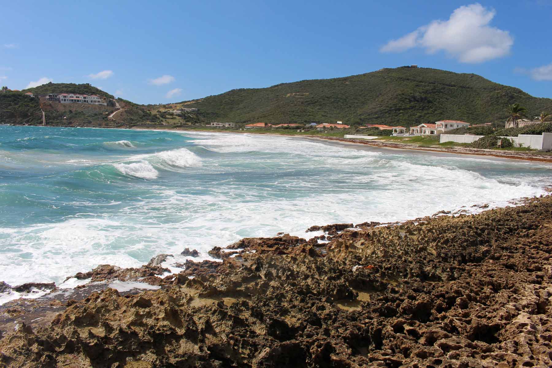 Ile de Saint-Martin, plage de Guana