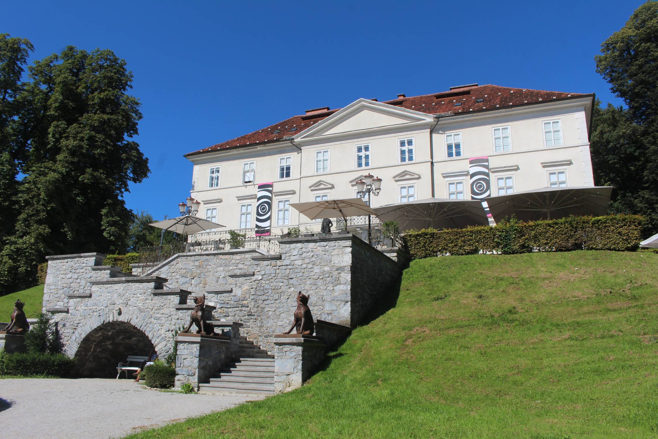 Ljubljana, château Tivoli