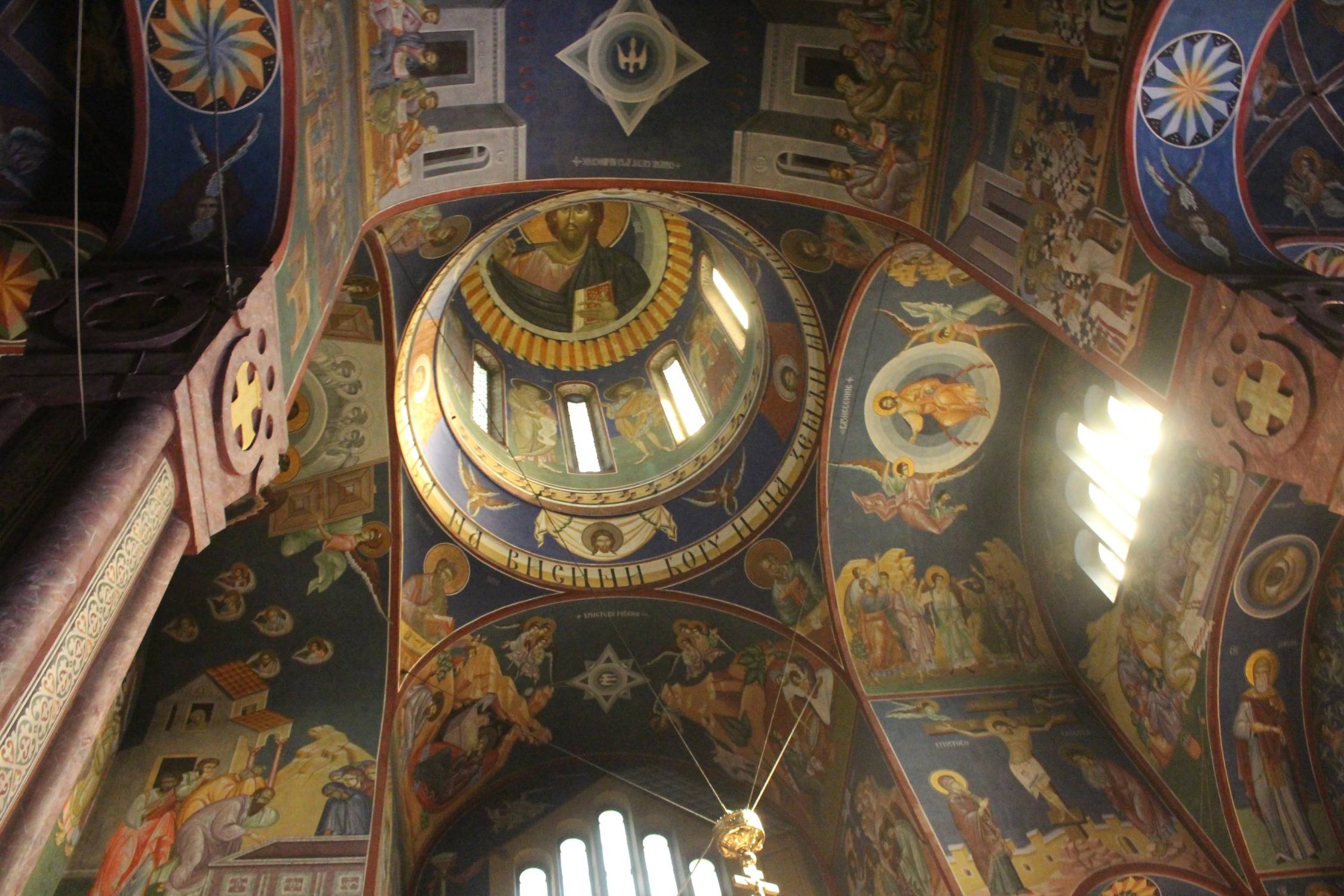 Ljubljana, église Saints-Cyrille-et-Méthode, plafond