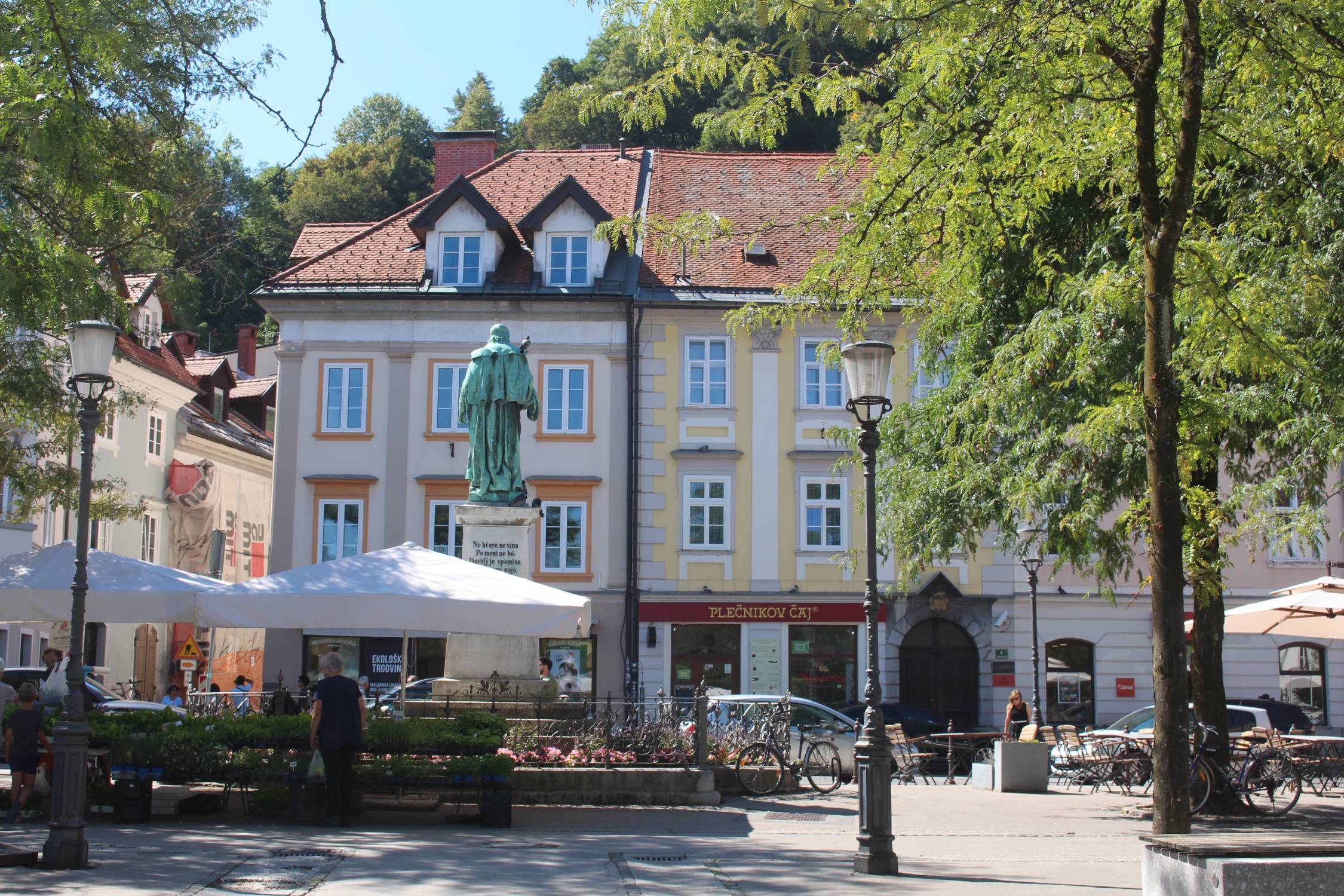 Ljubljana, monument Vodnik