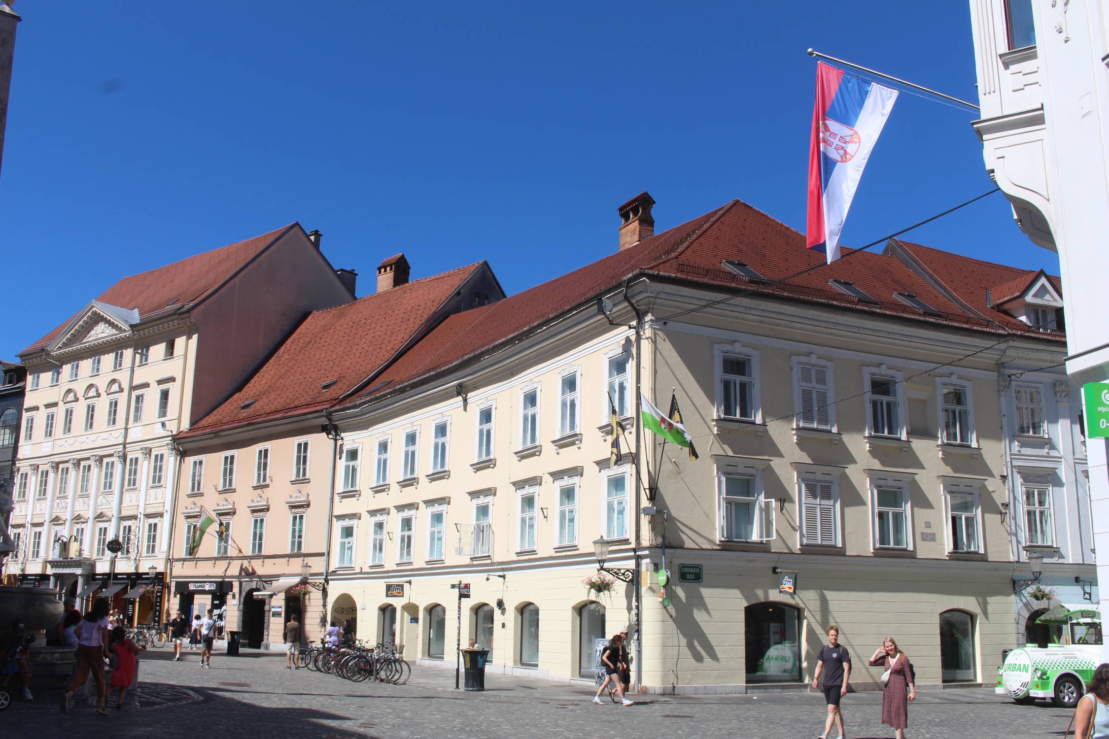 Ljubljana, place Mestni