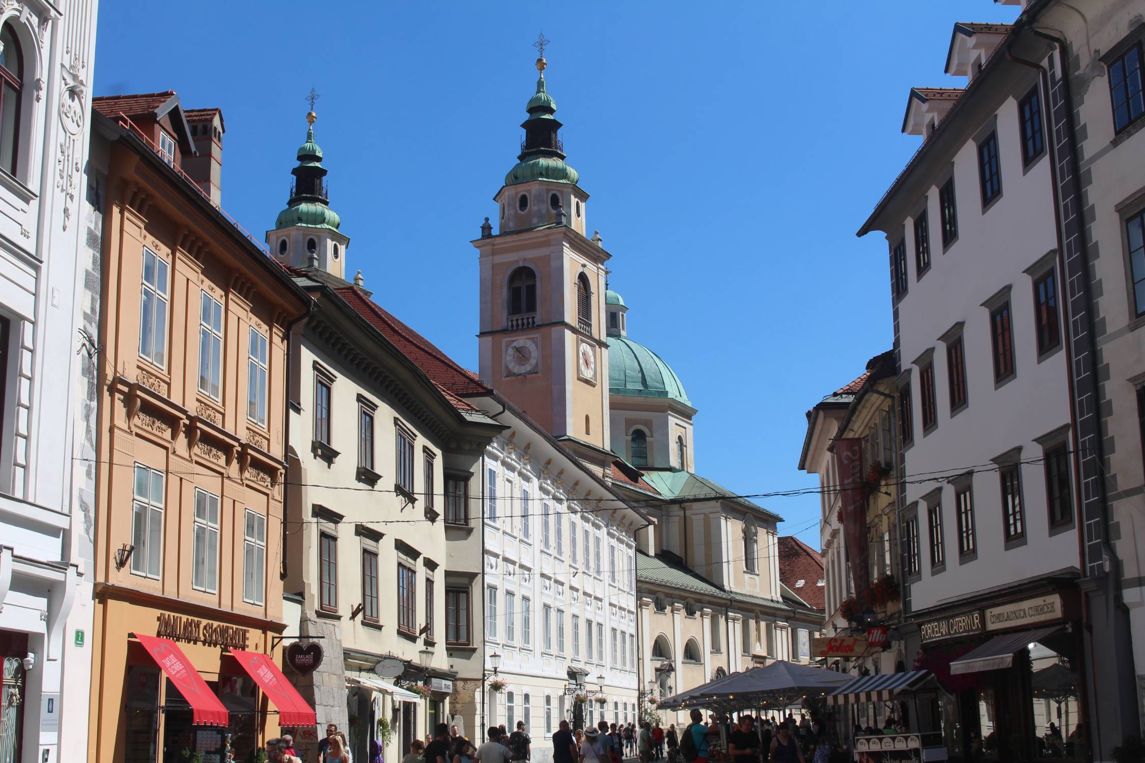 Ljubljana, rue Ciril Metodov
