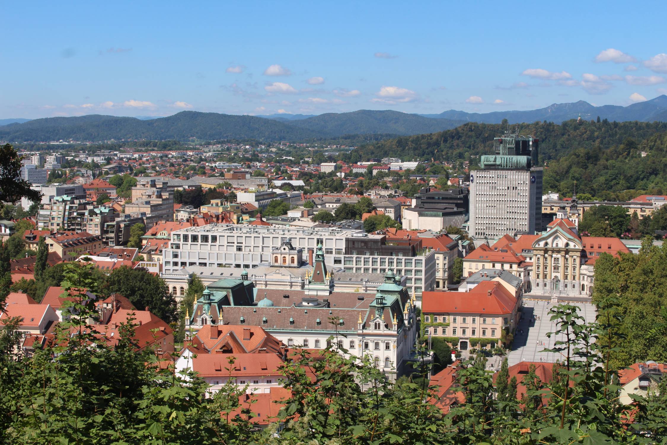 Ljubljana, panorama