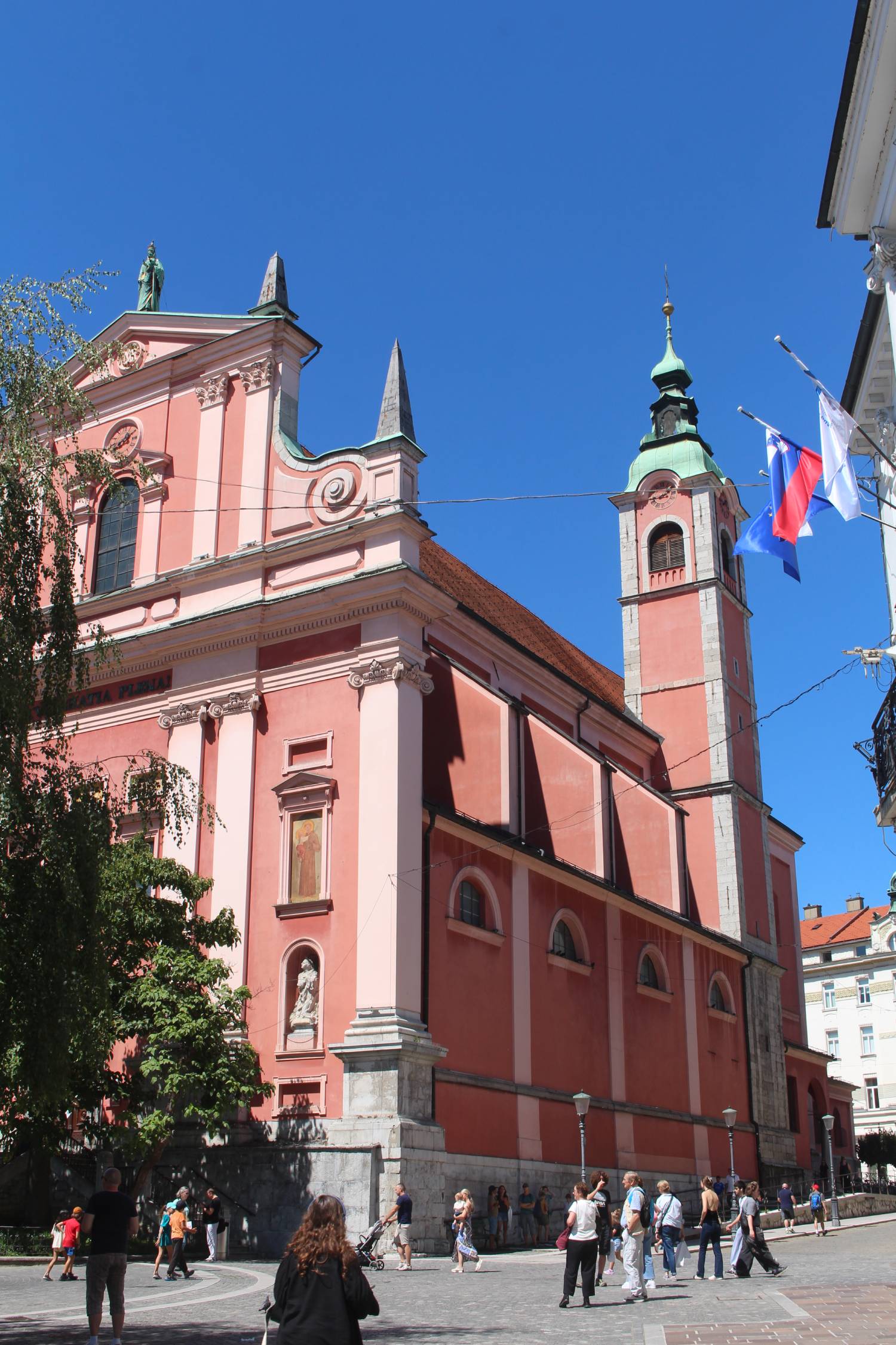 Ljubljana, église Franciscaine de l'Annonciation