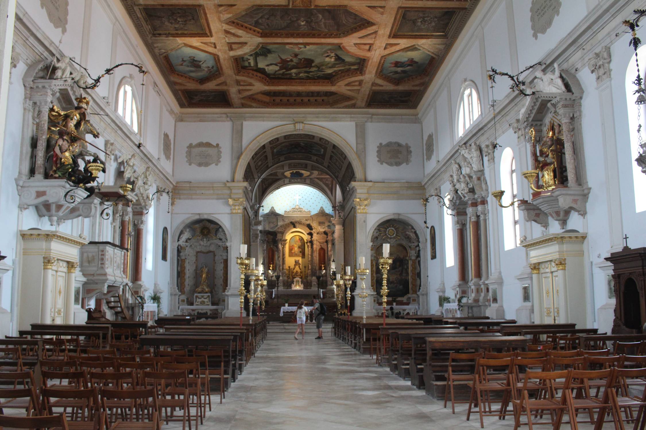 Piran, église Saint-Georges, intérieur