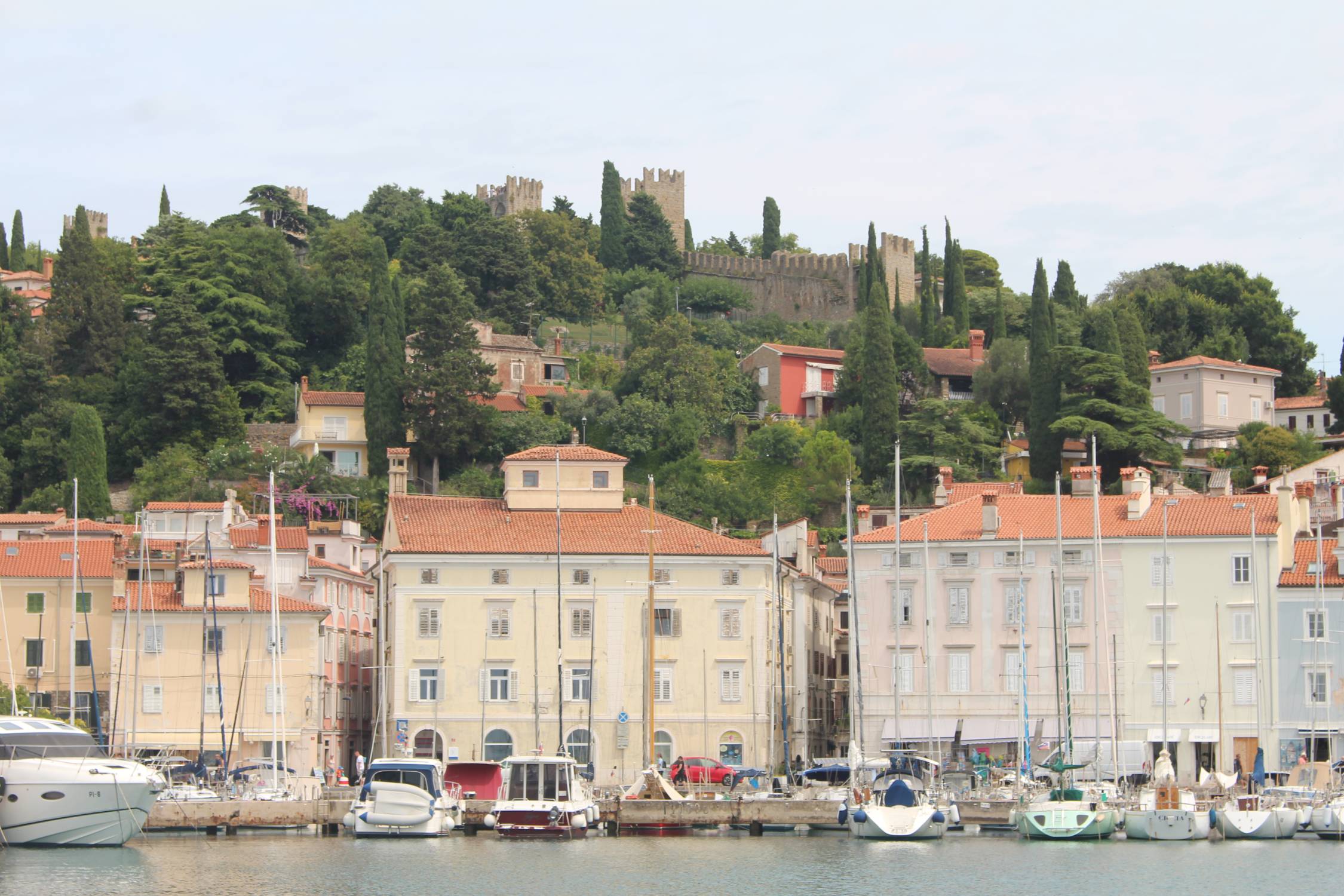 Piran, port, remparts