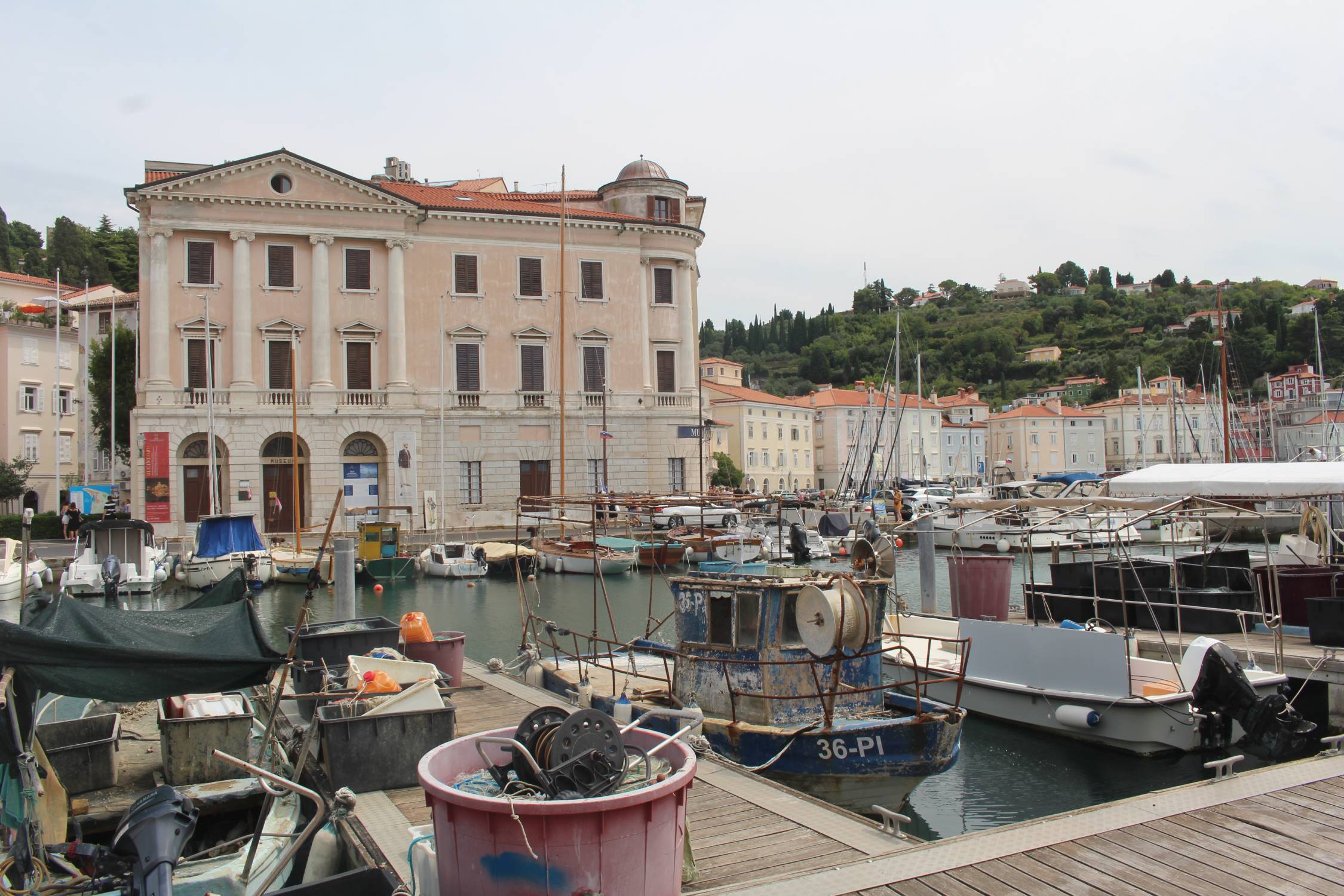 Piran, port, musée maritime