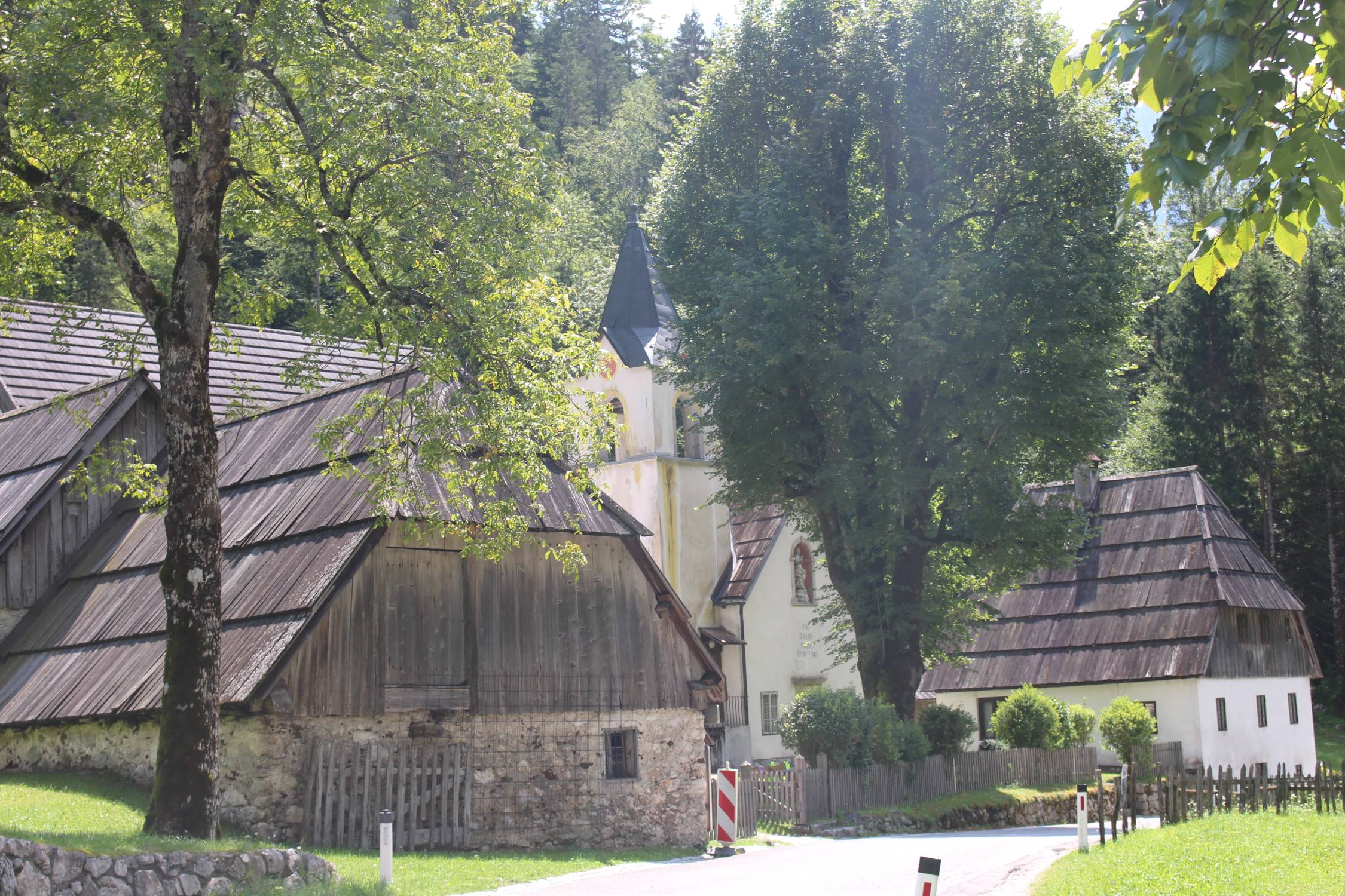 Parc du Triglav, Trenta, chapelle