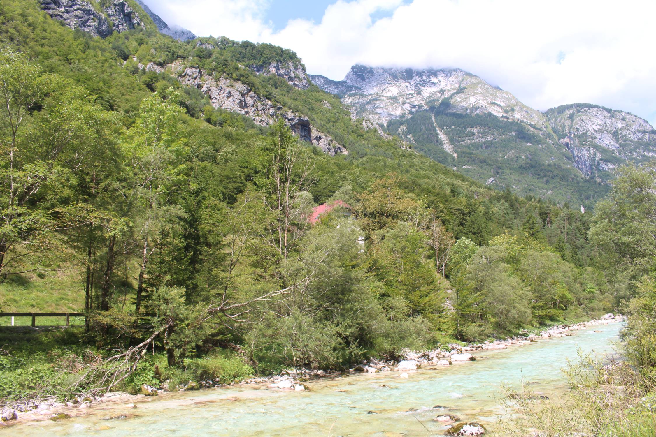 Parc du Triglav, Soca, paysage