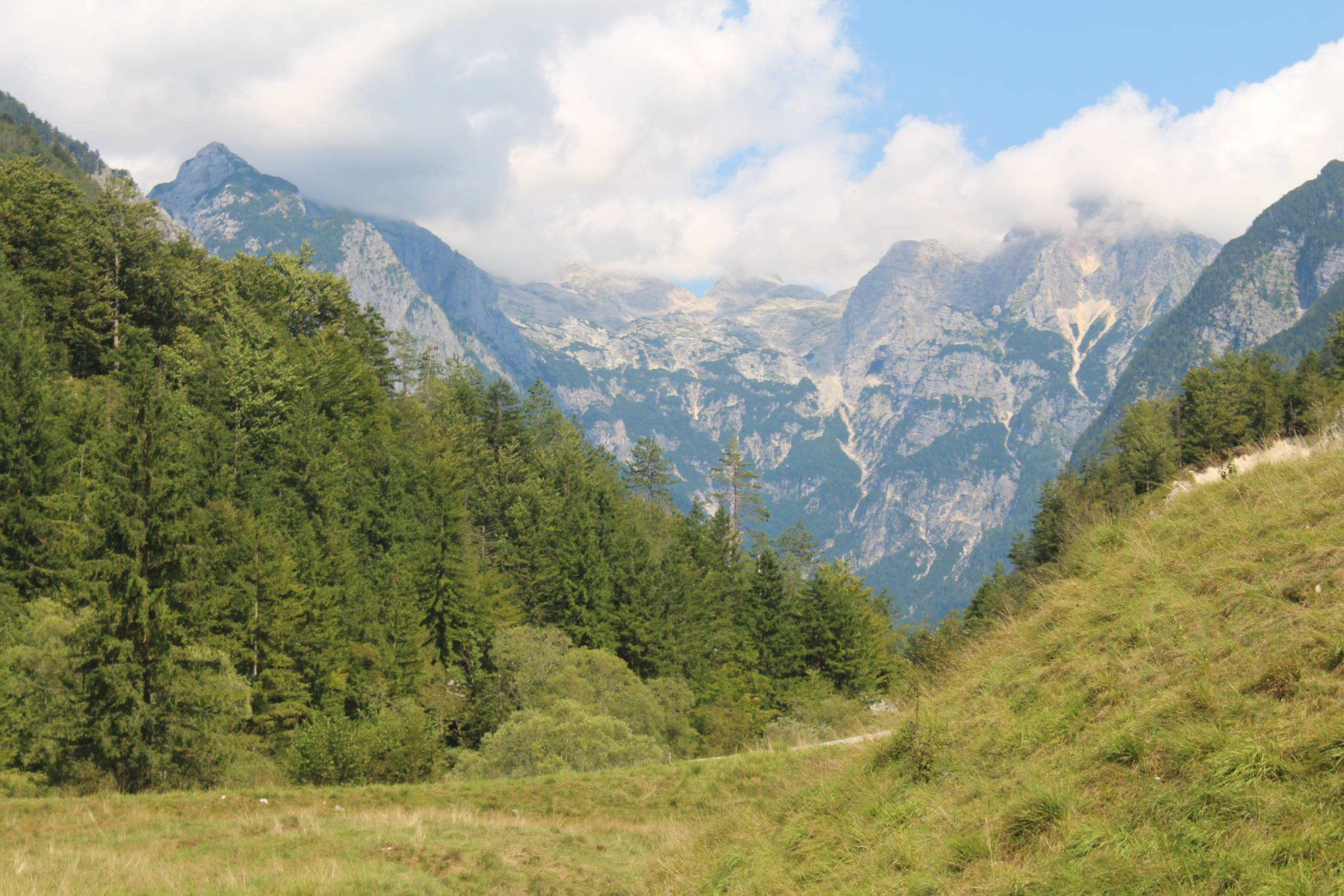 Parc du Triglav, Soca, paysage