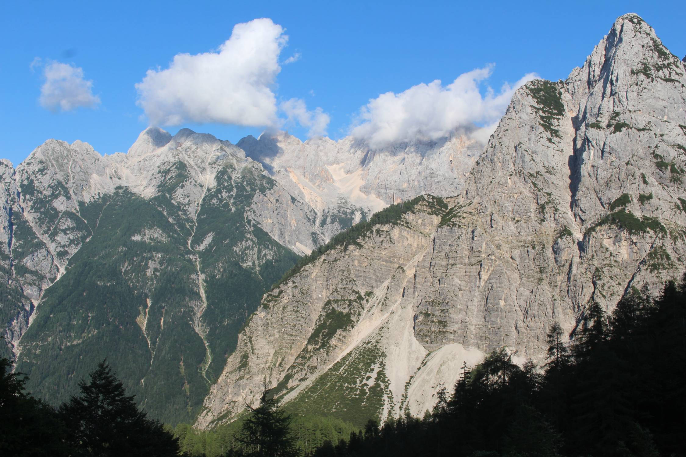 Le Triglav, paysage
