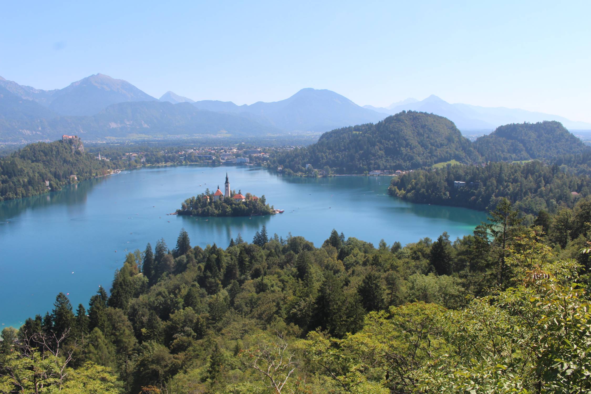 Lac de Bled, panorama