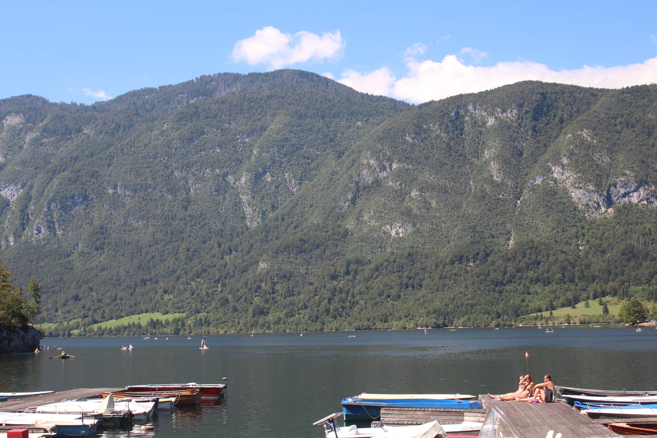 Lac de Bohinj, Slovénie