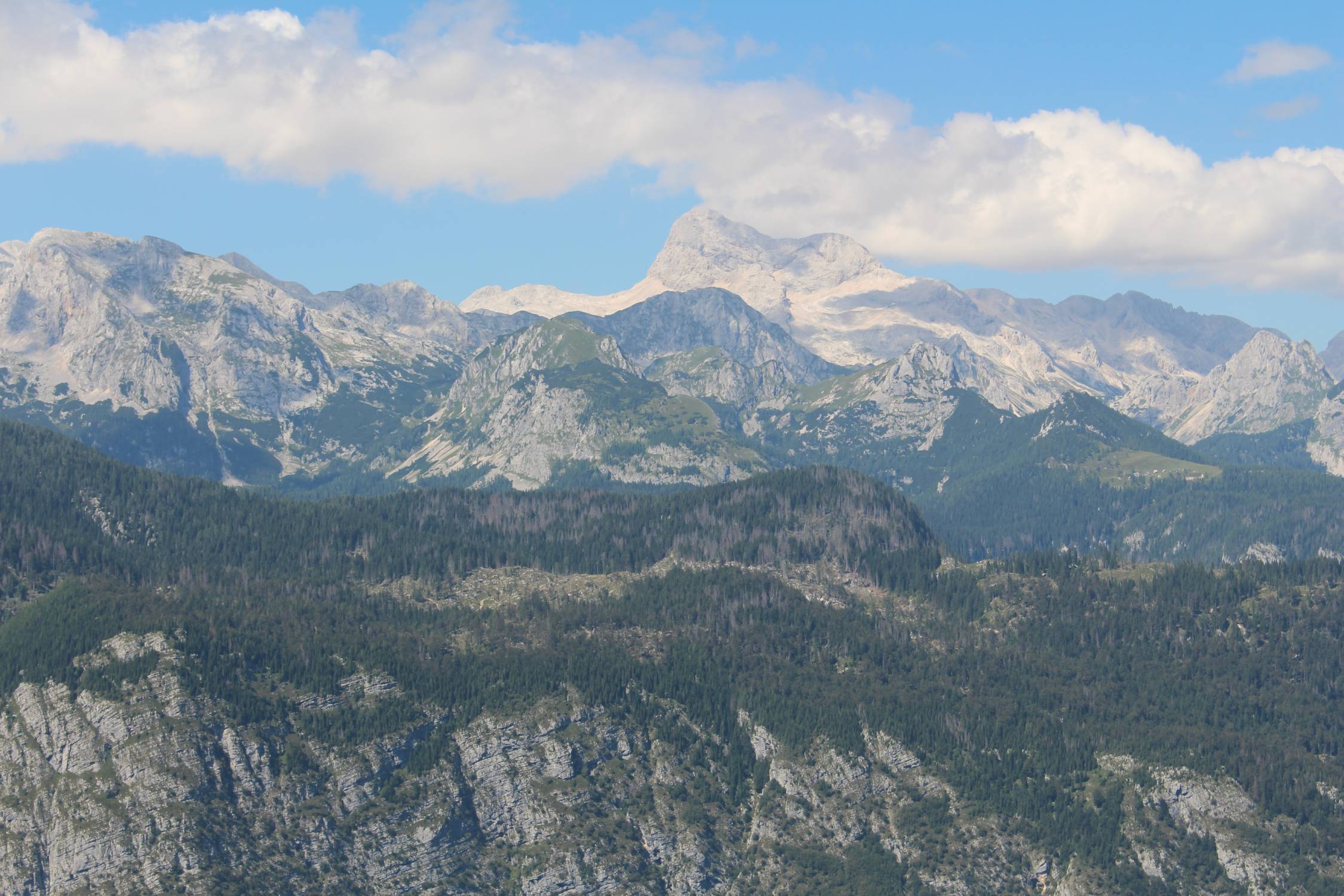 Lac de Bohinj, Triglav
