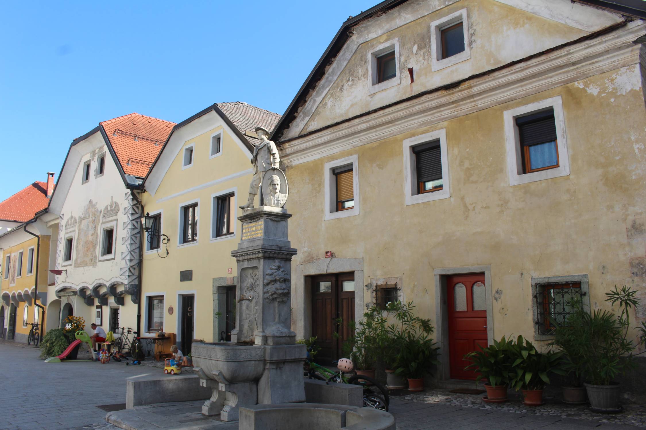 Radovljica, place Linhart