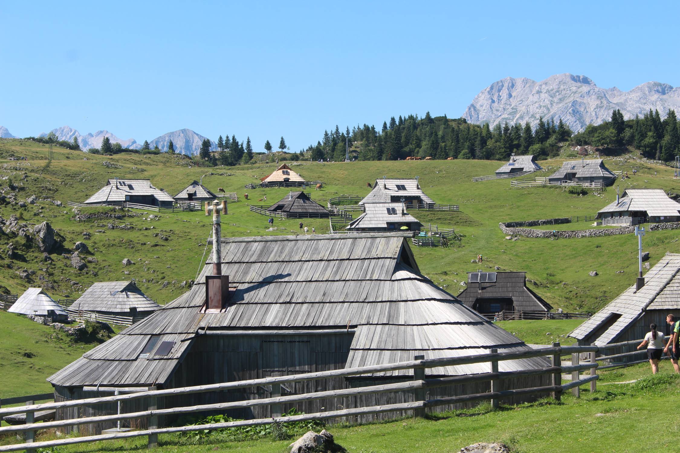 Velika Planina, maisons typiques