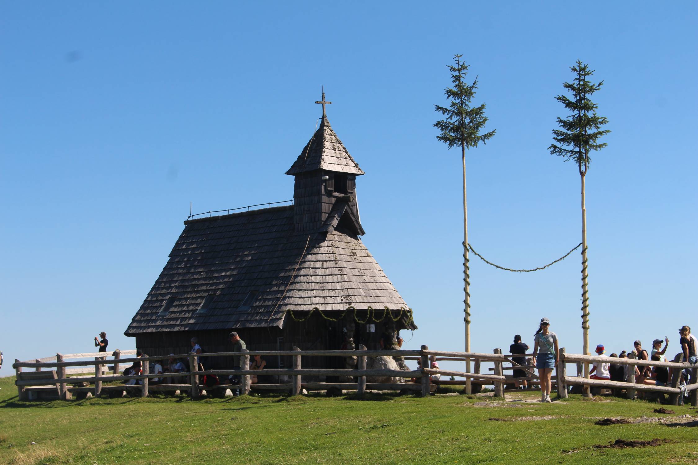 Velika Planina, église Marie-Neige