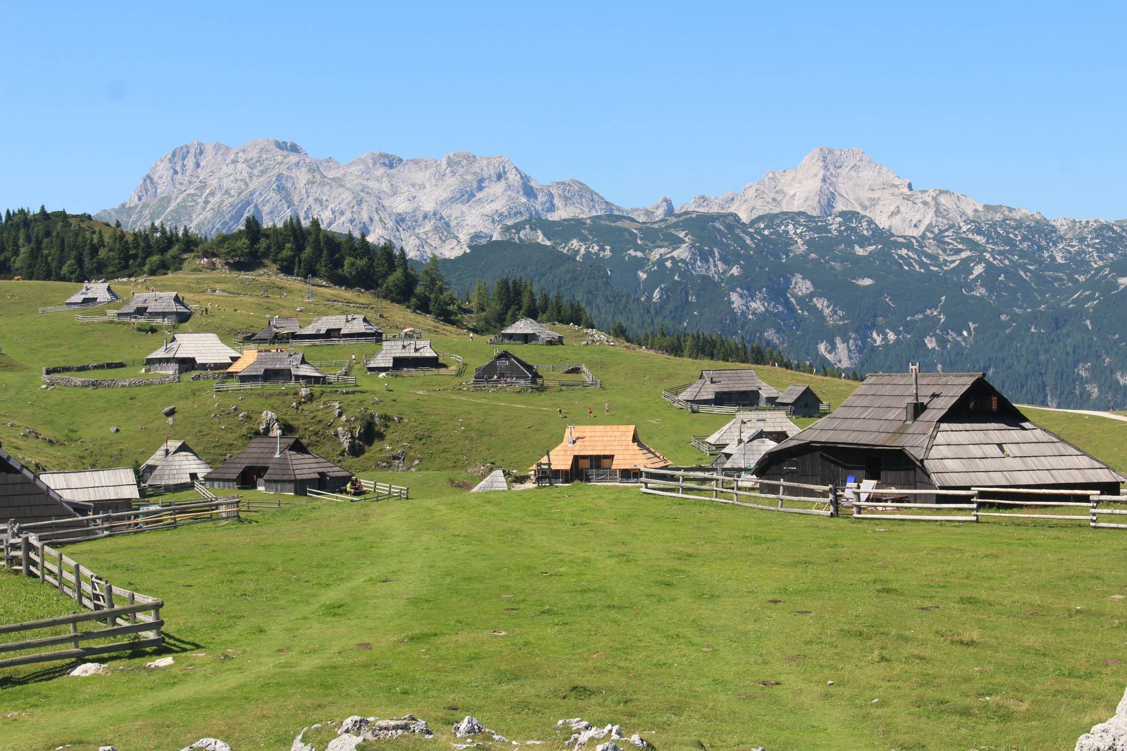 Velika Planina, village