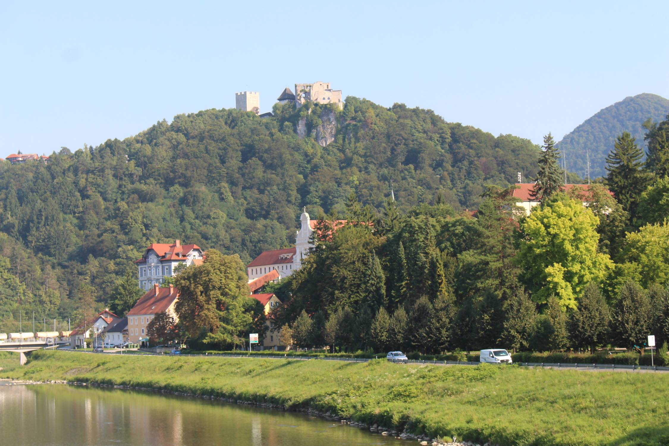 Celje, château, paysage