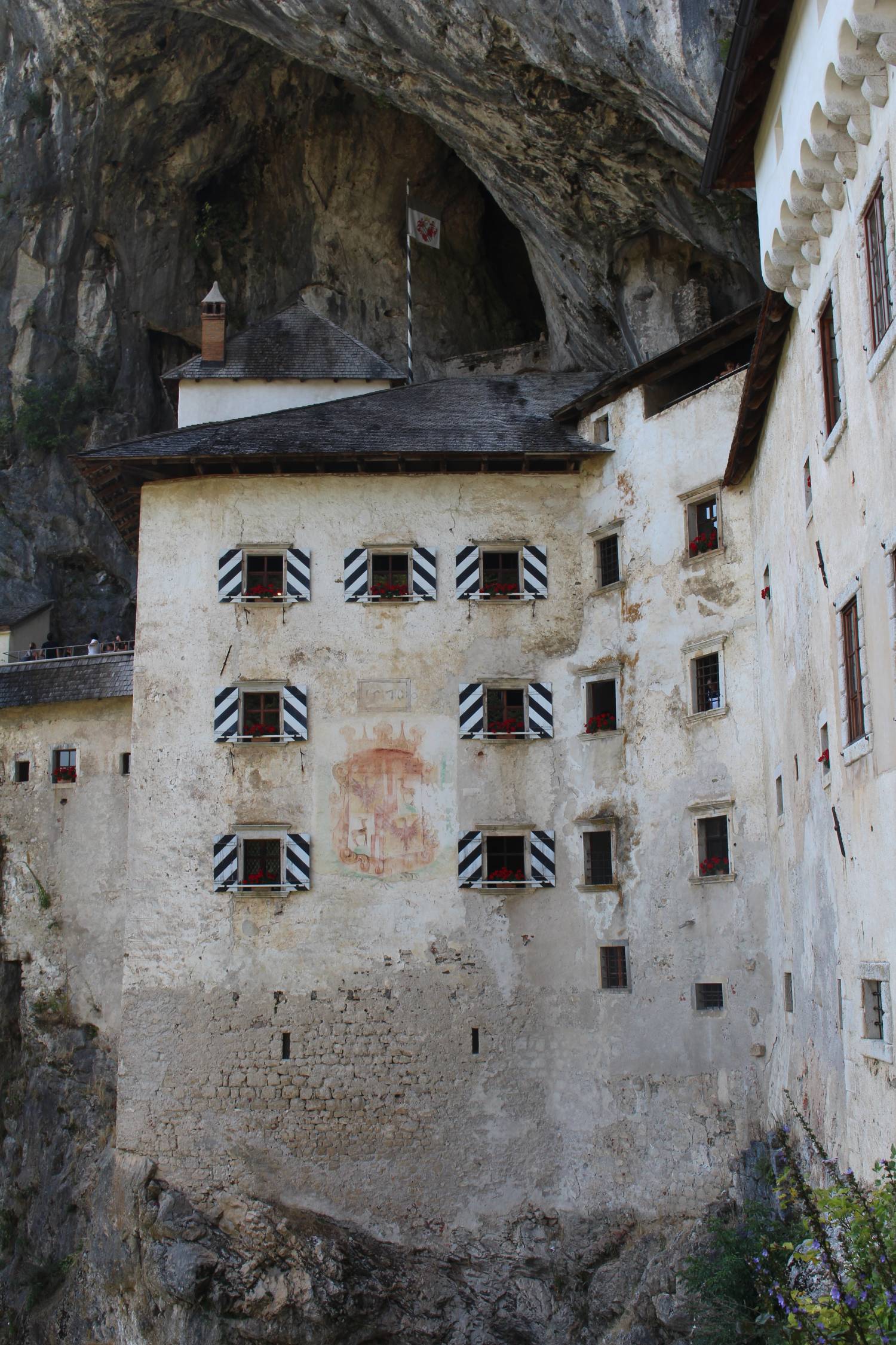 Slovénie, château de Predjama