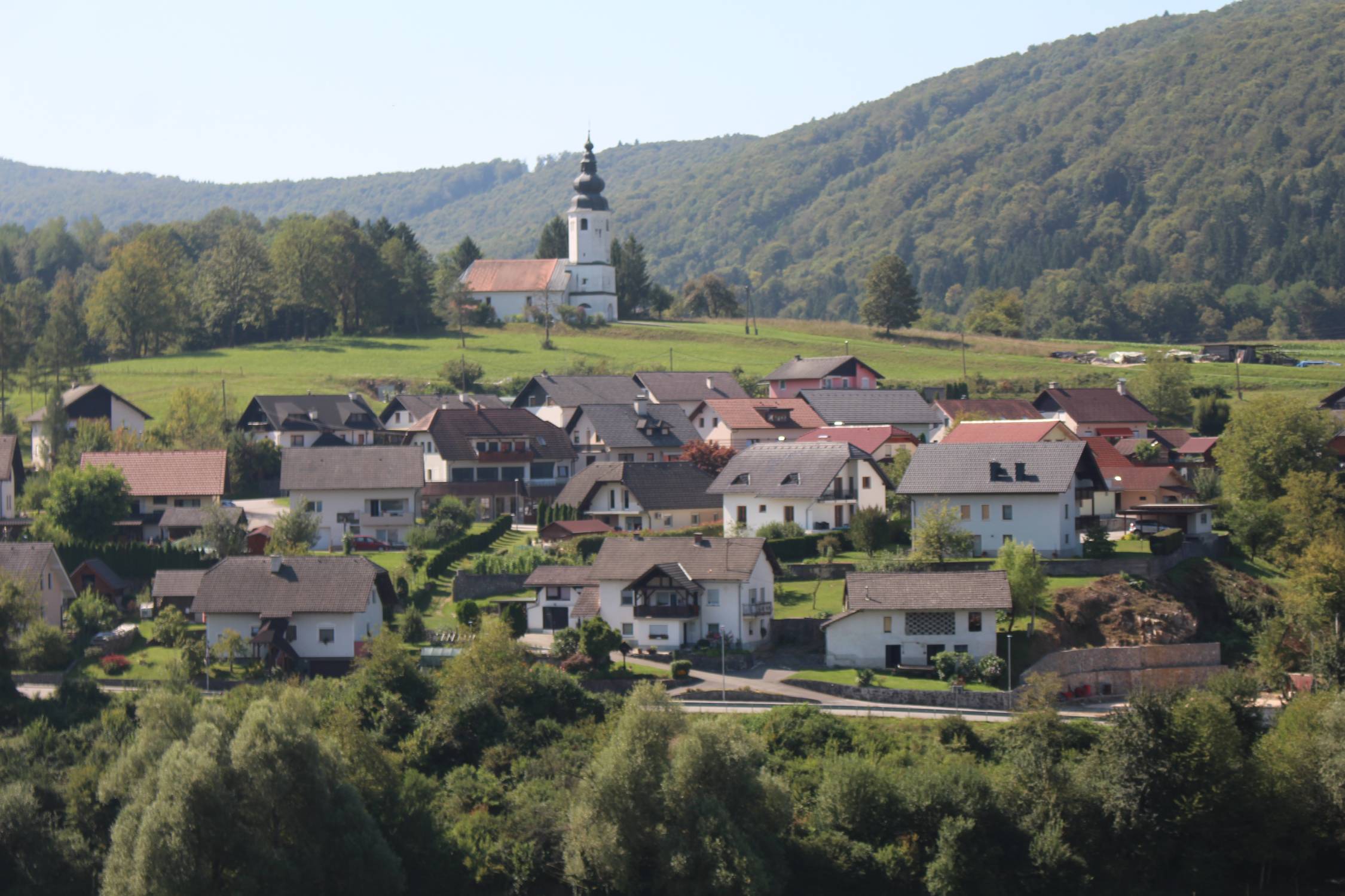 Žužemberk, paysage