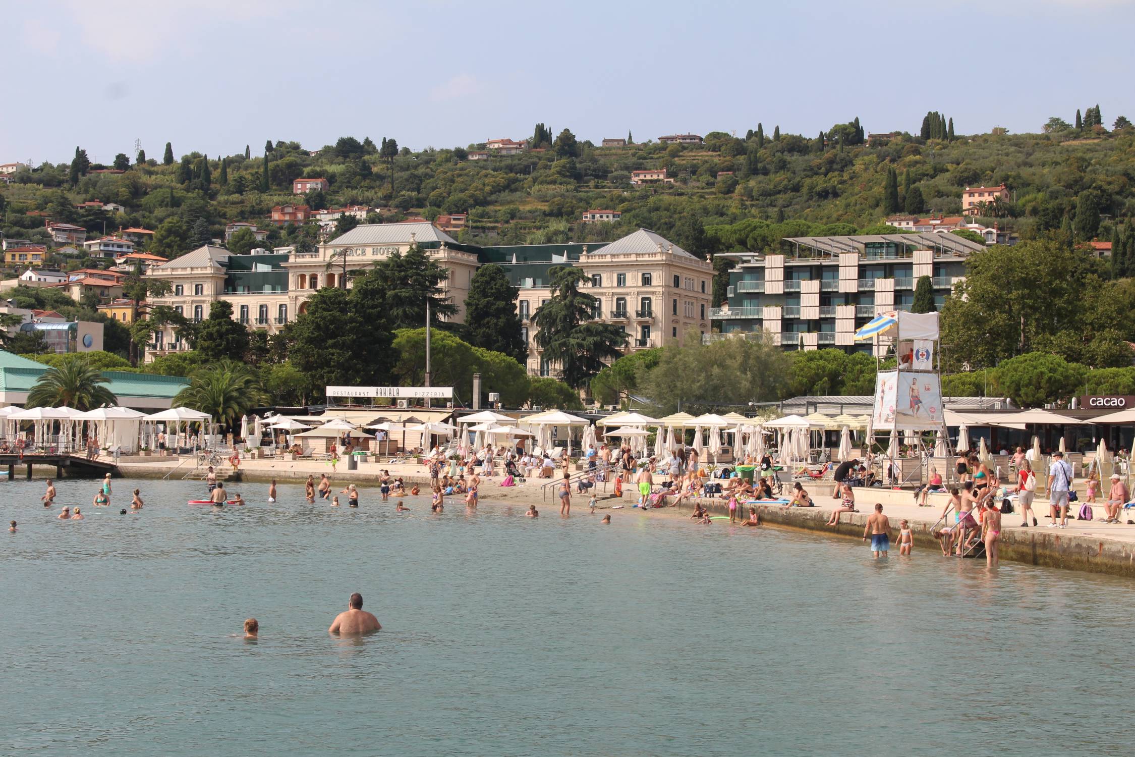 Portorož, plage