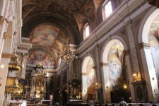 Ljubljana, &eacute;glise Franciscaine de l'Annonciation, int&eacute;rieur