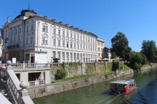 Ljubljana, rivi&egrave;re Ljubjanica