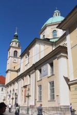 Ljubljana, cath&eacute;drale Saint-Nicolas