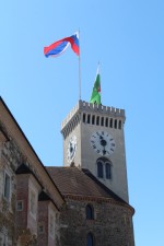 Ljubljana, ch&acirc;teau, tour