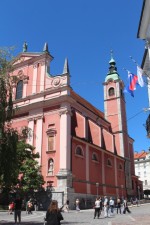 Ljubljana, &eacute;glise Franciscaine de l'Annonciation