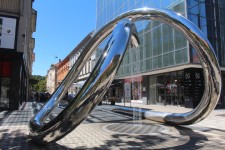 Ljubljana, sculpture d'eau
